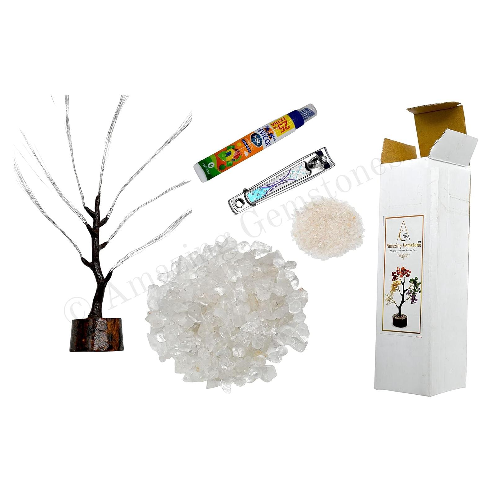 Kit DIY Árbol de Cristal Cuarzo Claro - Feng Shui Decoración