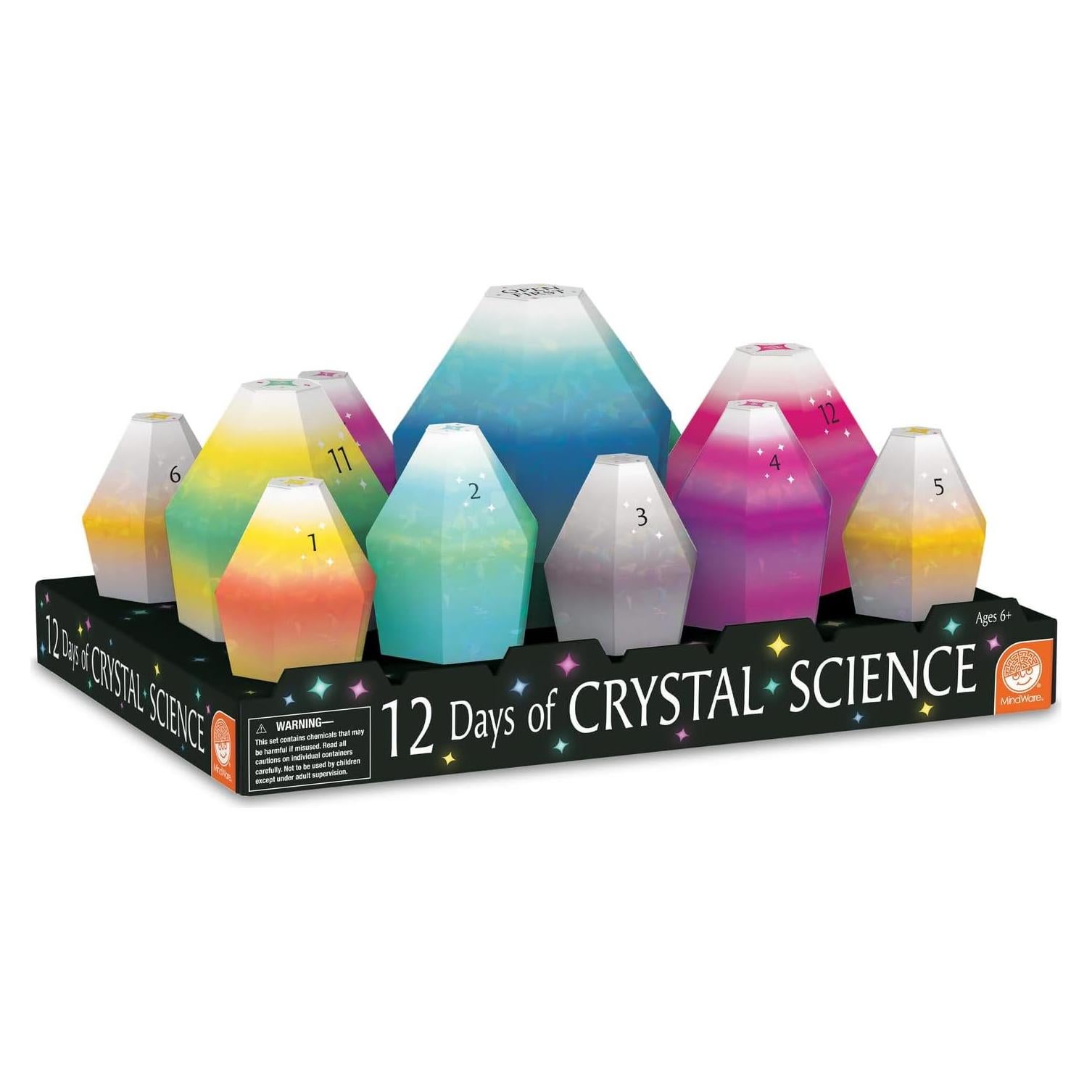 12 Días de Ciencia Cristalina MindWare - Experimentos STEM