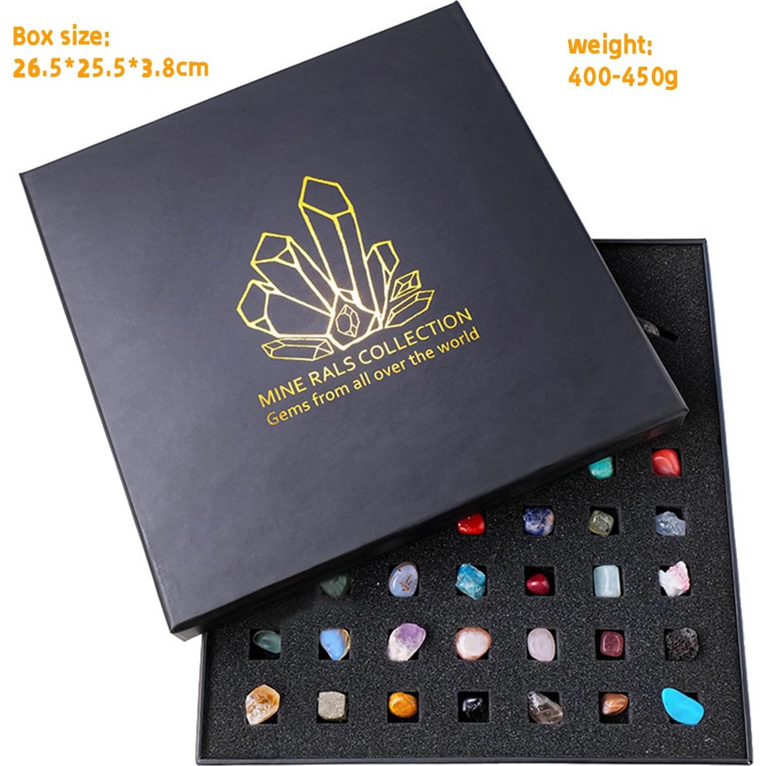 Kit de Rocas 43 Piezas Vbvbip con Herramientas de Geología