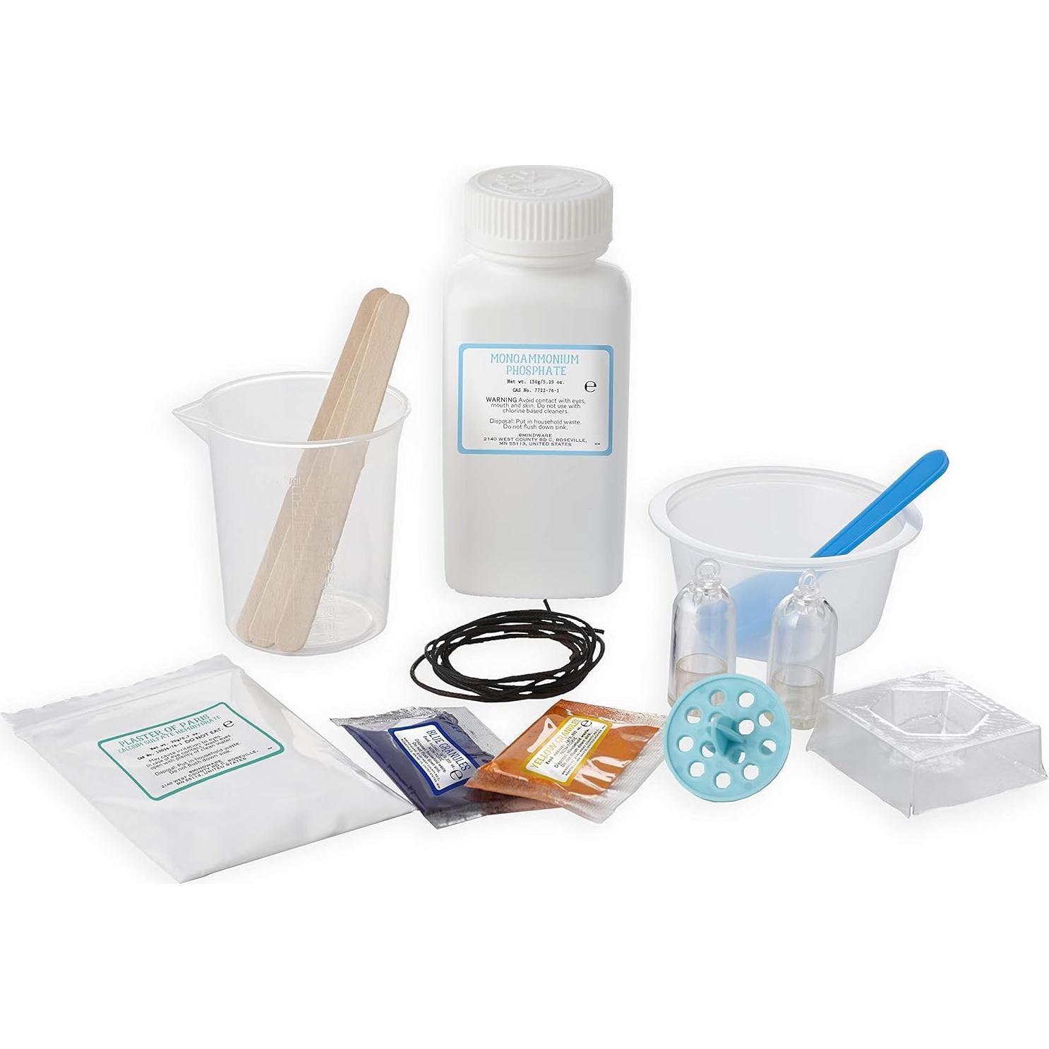 Kits de Ciencia MindWare: Laboratorio de Cristales y Cuerpo Humano