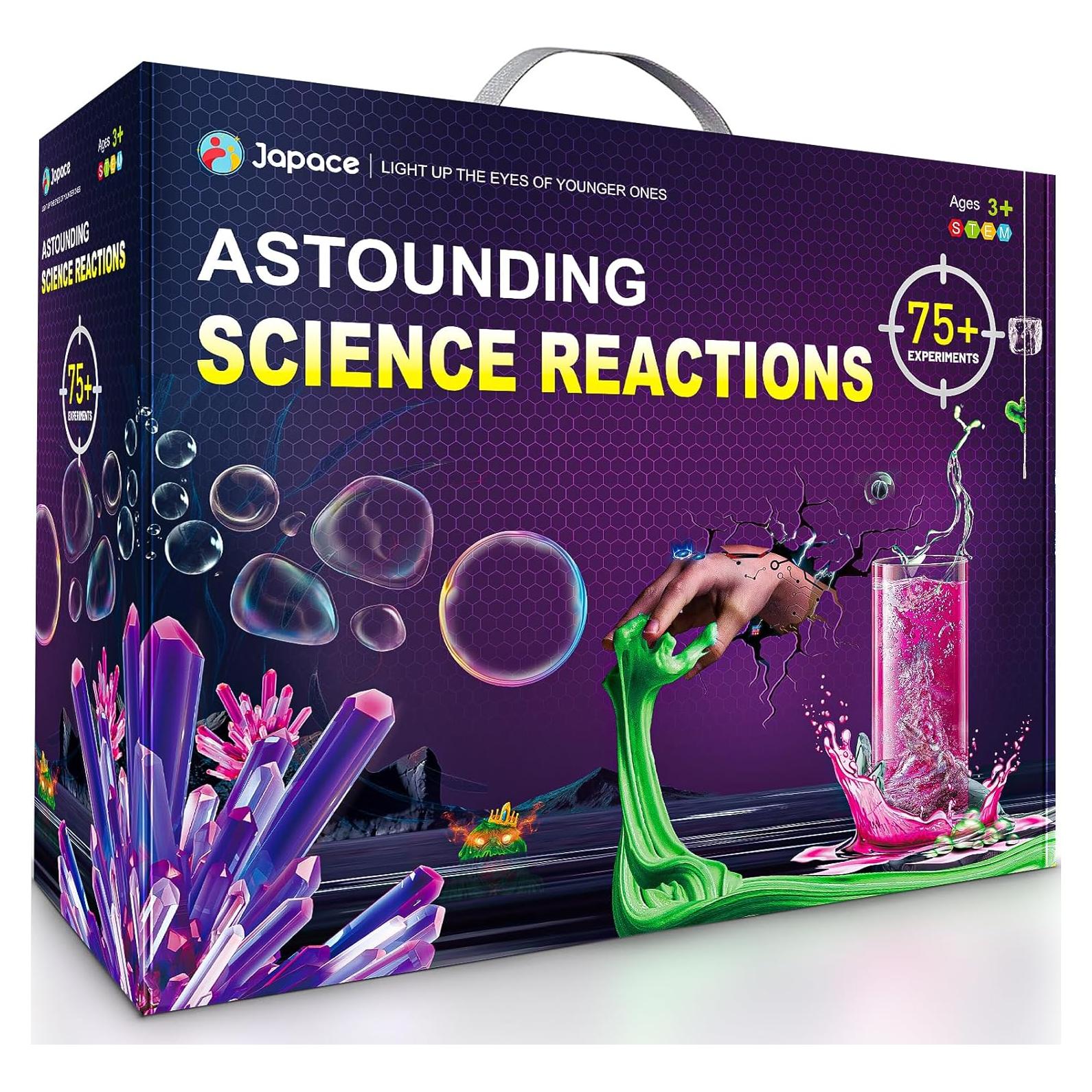 Kit de Ciencia Japace para Niñas 4-8 Años - 77 Experimentos