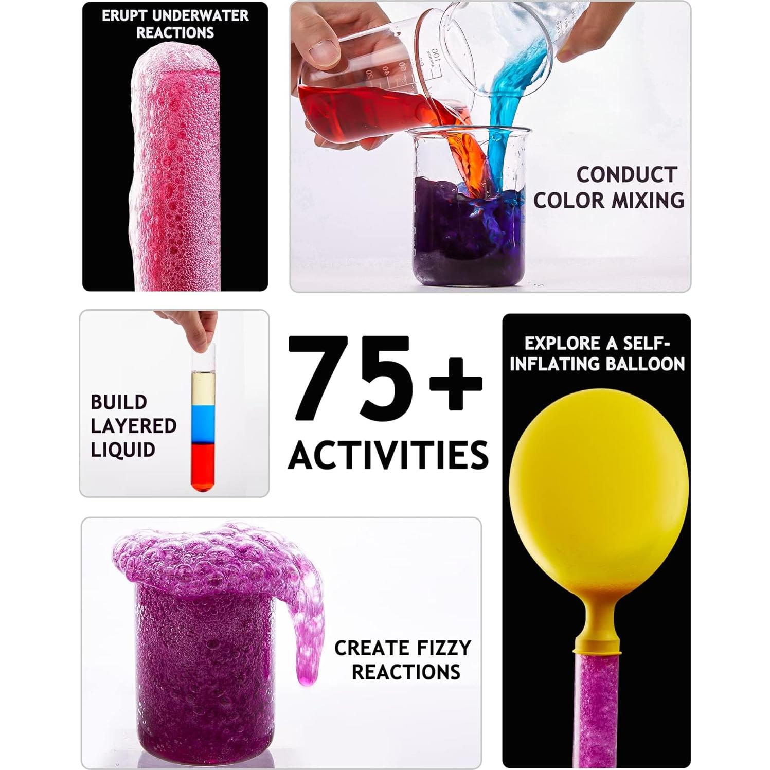 Kit de Ciencia Japace para Niñas 4-8 Años - 77 Experimentos