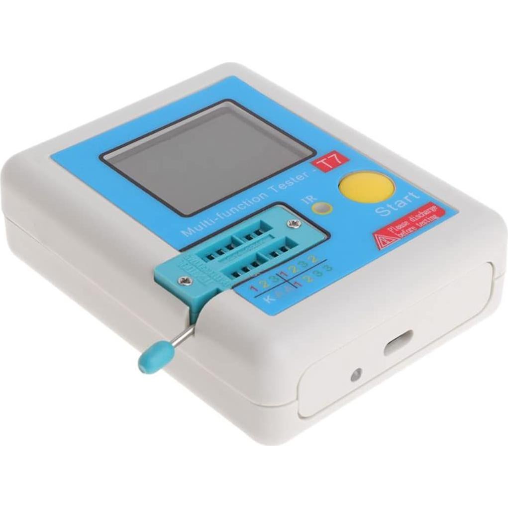 Probador de Transistores HiLetgo LCR-T7 TFT Medidor Multifuncional