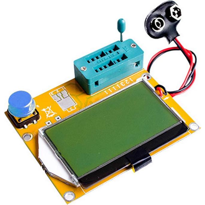 Probador de Transistores LCR-T4 Treedix con Pantalla LCD