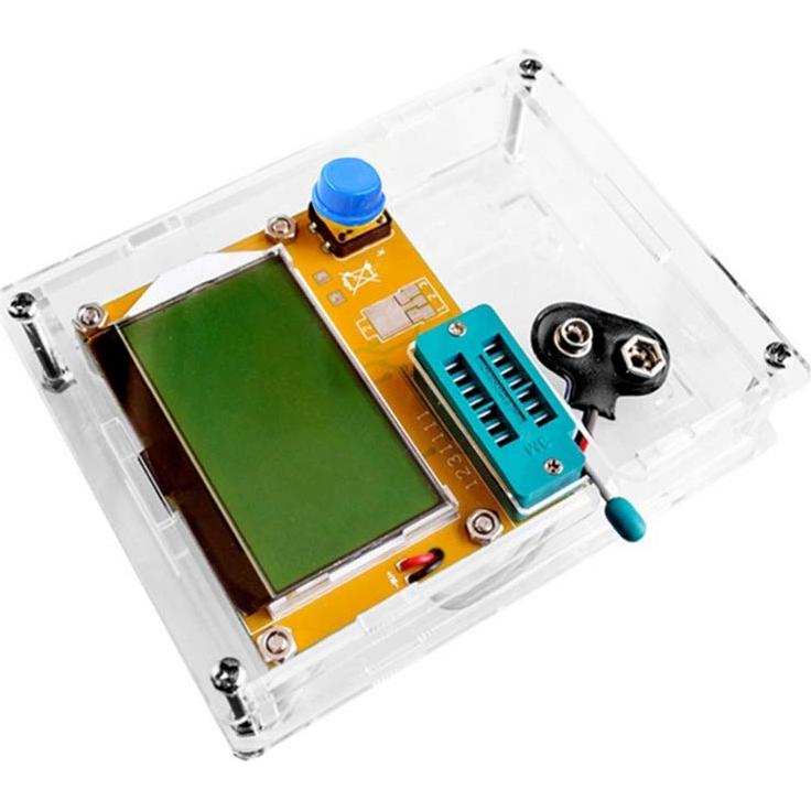 Probador de Transistores LCR-T4 Treedix con Pantalla LCD