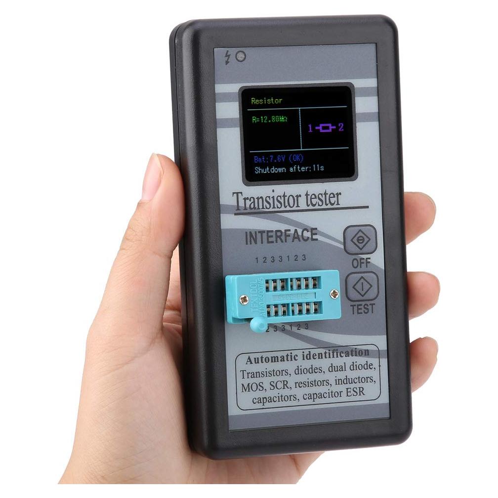 Probador de Transistores M328 Hilitand Pantalla LCD 1.8"