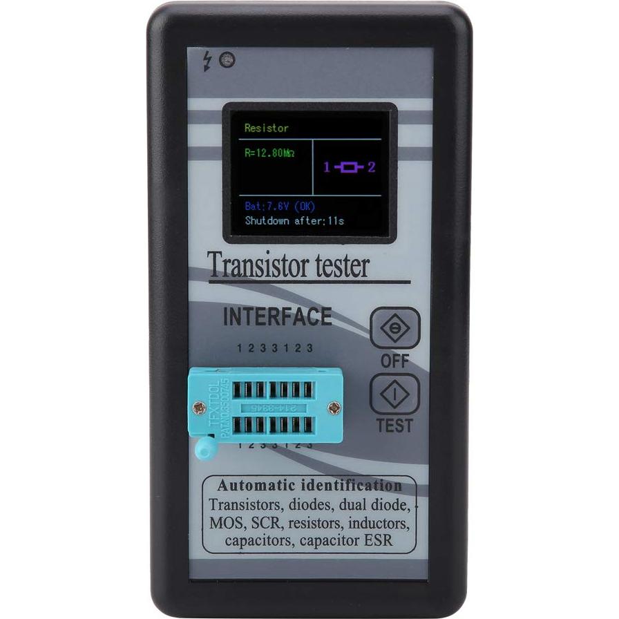 Probador de Transistores M328 Hilitand Pantalla LCD 1.8"