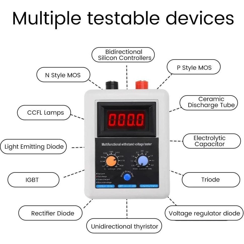 Probador de Voltaje de Aislamiento Startbuymore 0-3500V