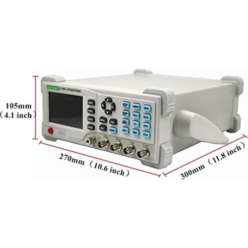 Medidor LCR de escritorio Zhongchuang ET4410 0.1% 3.5" TFT