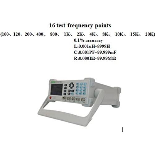 Medidor LCR de escritorio Zhongchuang ET4410 0.1% 3.5" TFT