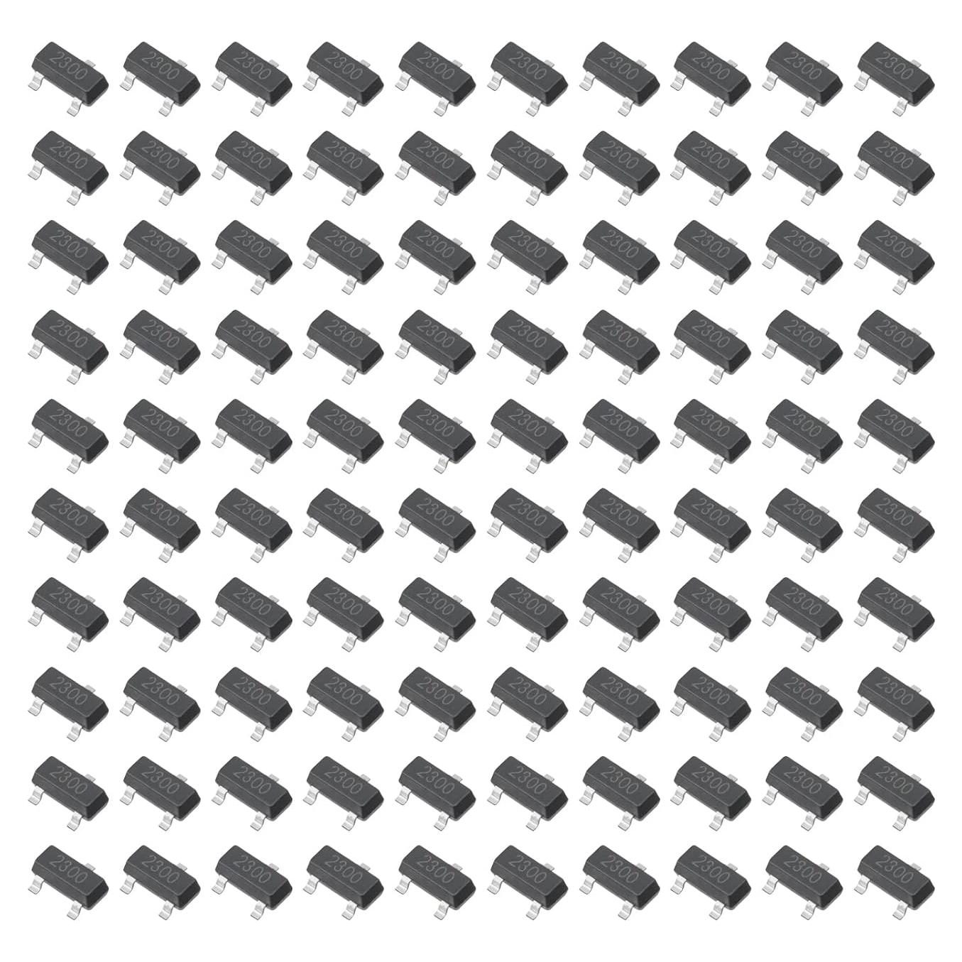 Transistor Mosfet N-Channel SI2300 100pcs 20V SOT-23