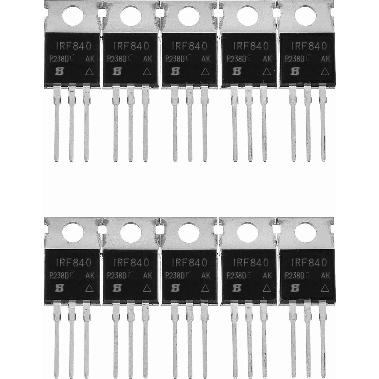 Kit de 50 MOSFETs Canal N y P MELIFE con Caja de Almacenamiento