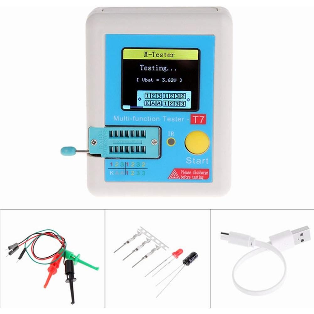 Probador Gráfico LCR-T7 Treedix Pantalla TFT 3.5" Multifuncional