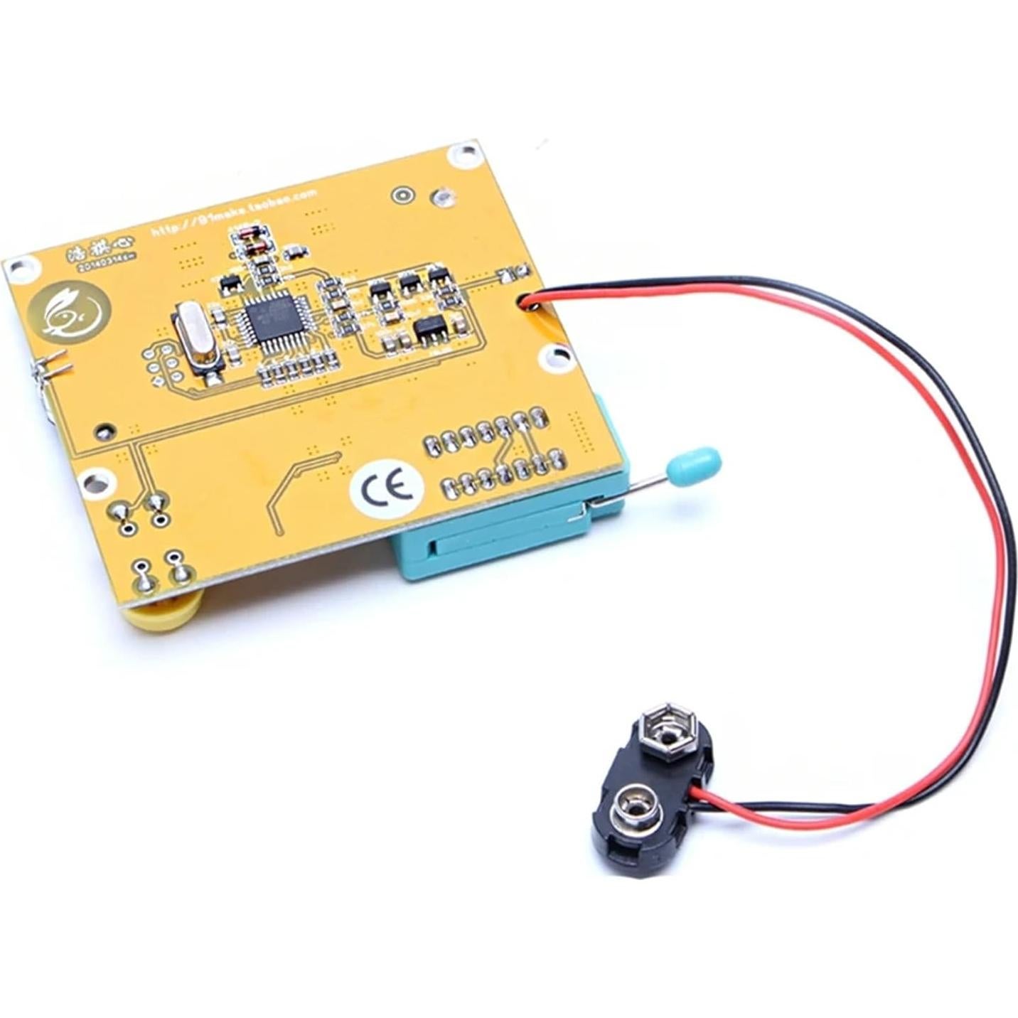 Medidor LCR Digital HUALUCK LCR-T4 para Transistores y Capacitores