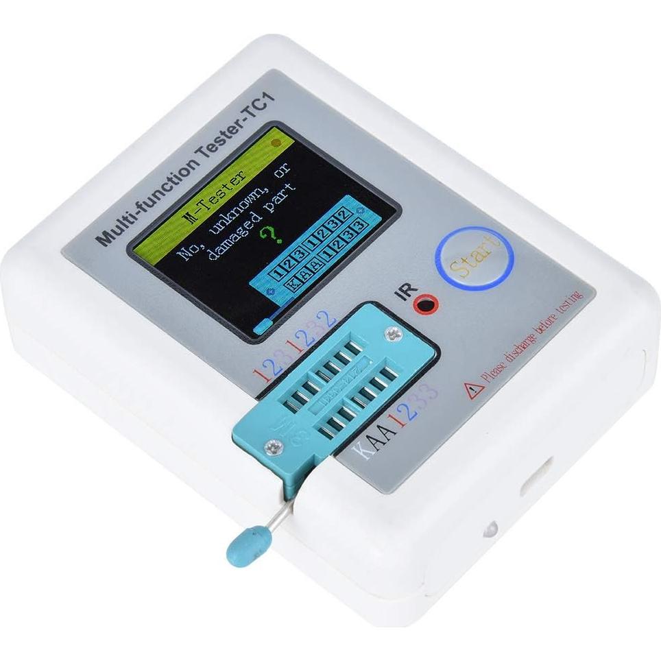 Medidor de Transistores LCR-TC1 PerGar con Pantalla Color 1.8"