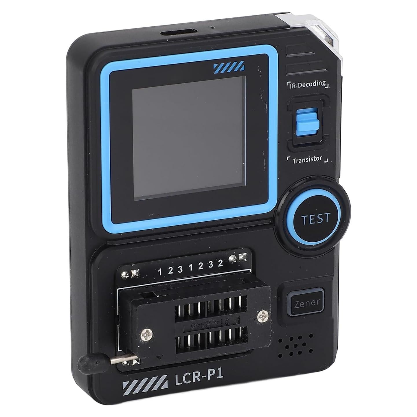 Probador de Transistores y Capacitores P1 - Pantalla 1.44"