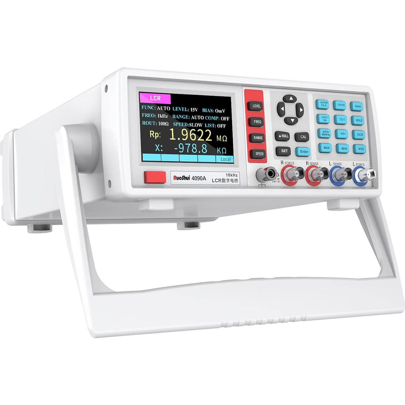 Medidor LCR Digital RuoShui 4090A 10Hz-100kHz Precisión 0.2%