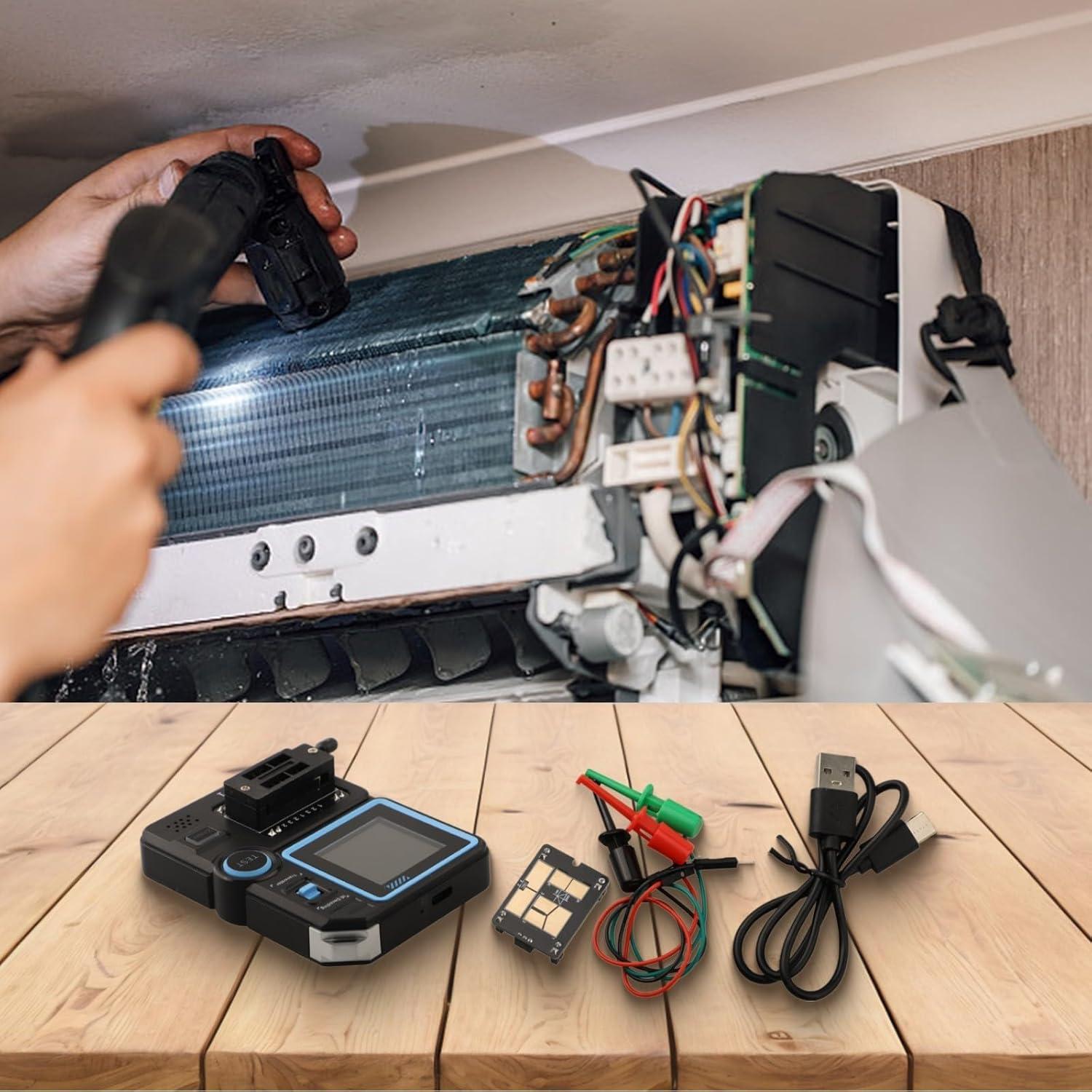 Probador de Transistores Tooluantmall LCR-P1 Multifuncional