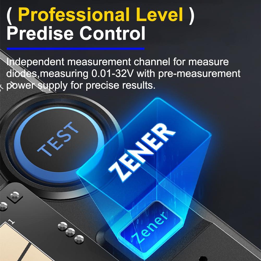 Probador de Transistores LCR-P1 OUGETHER Multifuncional Azul