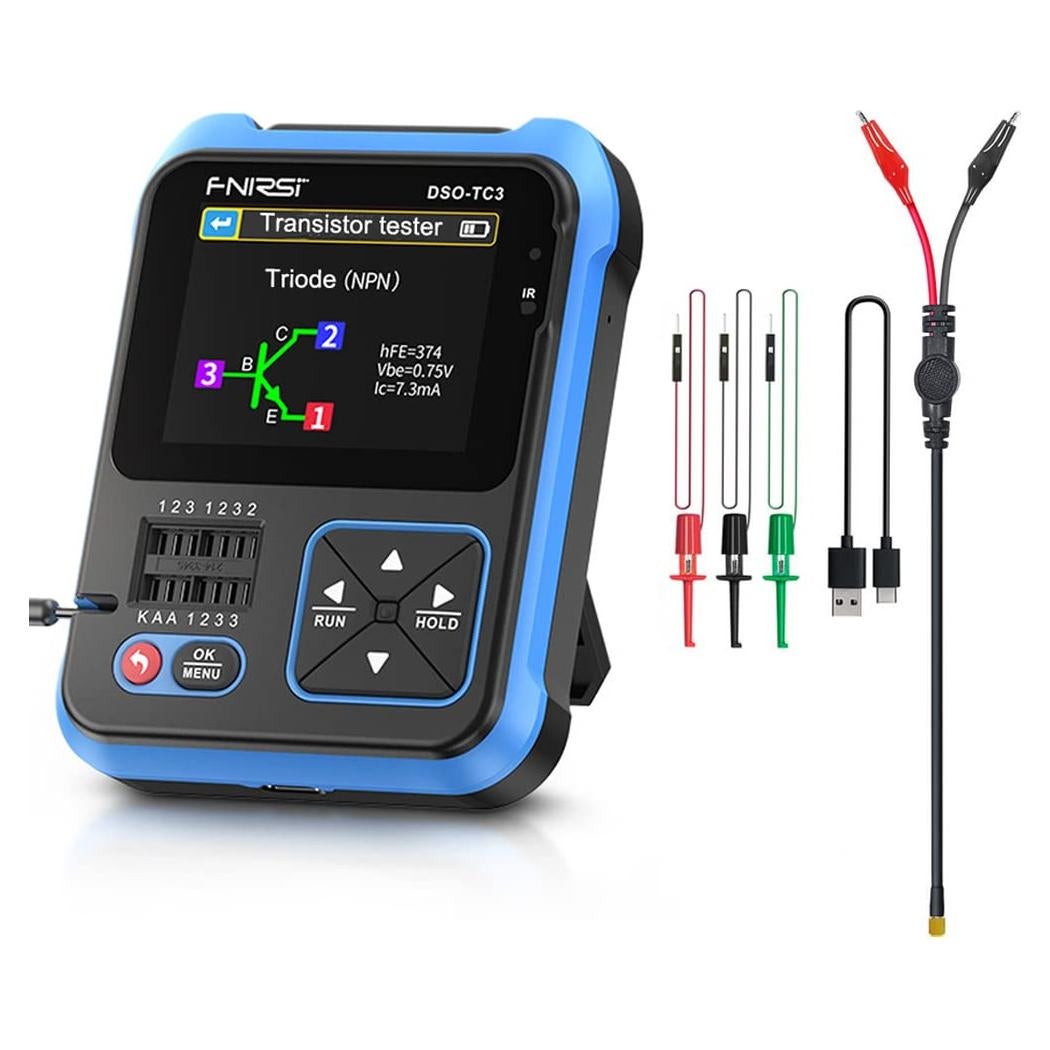 Osciloscopio Digital DSO-TC3 3 en 1 Treedix con Pantalla 2.4"