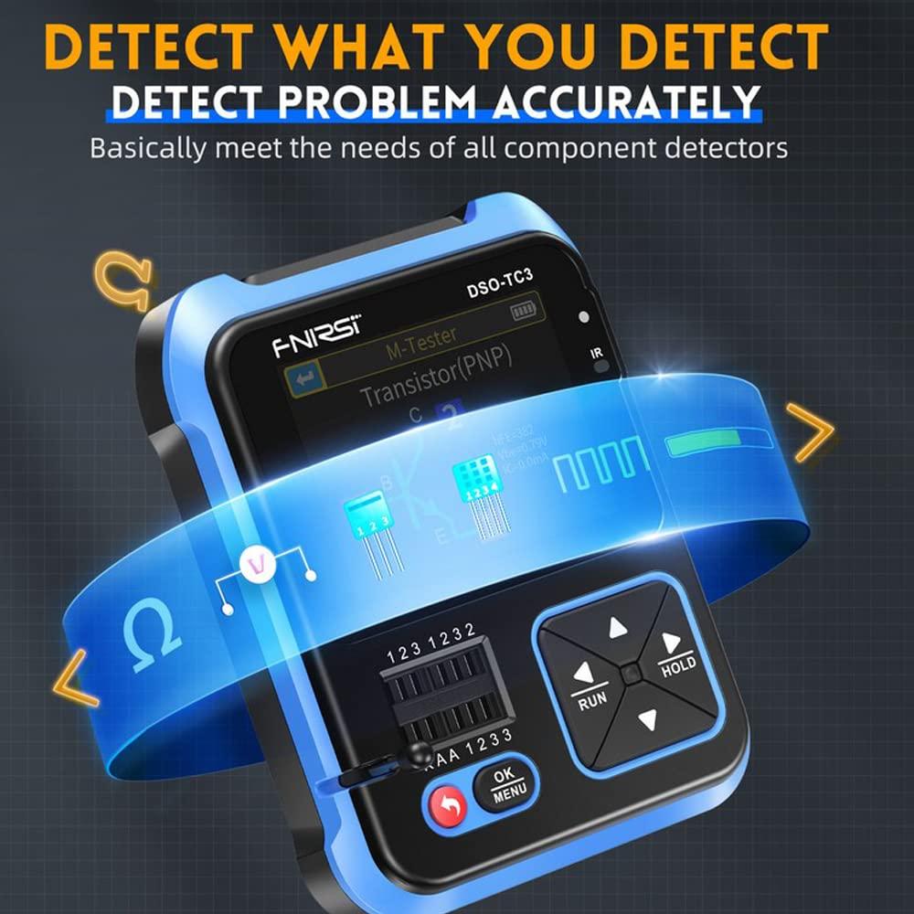 Osciloscopio Digital DSO-TC3 3 en 1 Treedix con Pantalla 2.4"