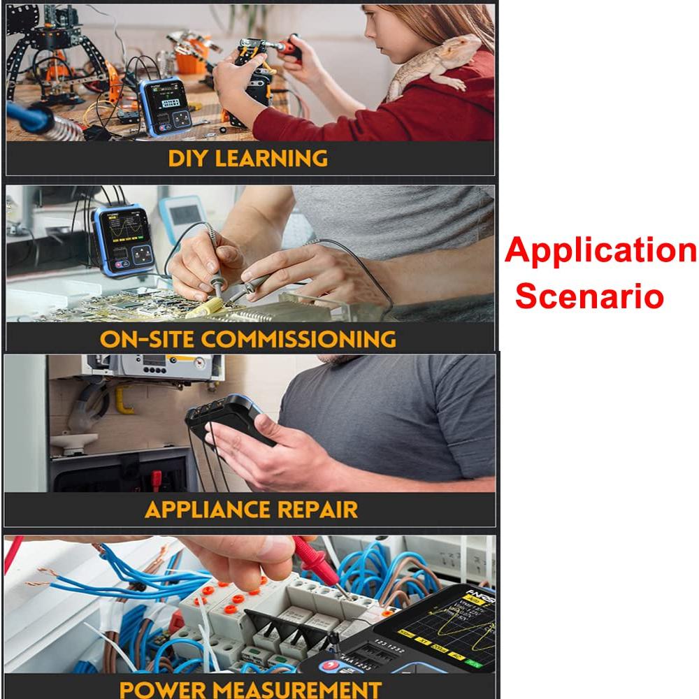 Osciloscopio Digital DSO-TC3 3 en 1 Treedix con Pantalla 2.4"