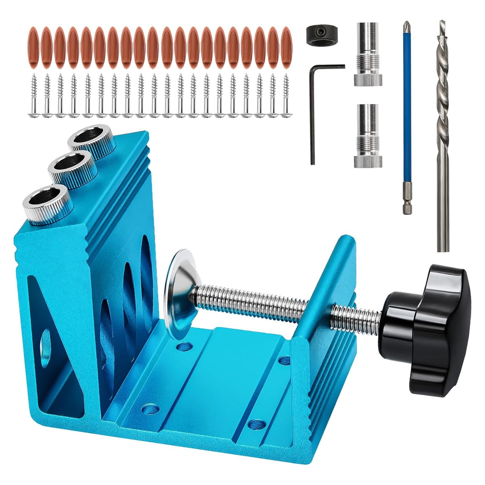 Kit de Plantilla de Agujeros de Pocket KingBaas 3 Agujeros