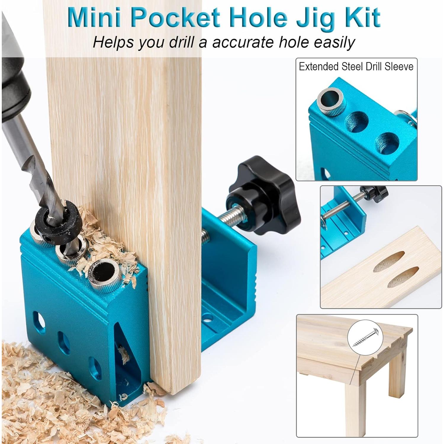 Kit de Plantilla de Agujeros de Pocket KingBaas 3 Agujeros