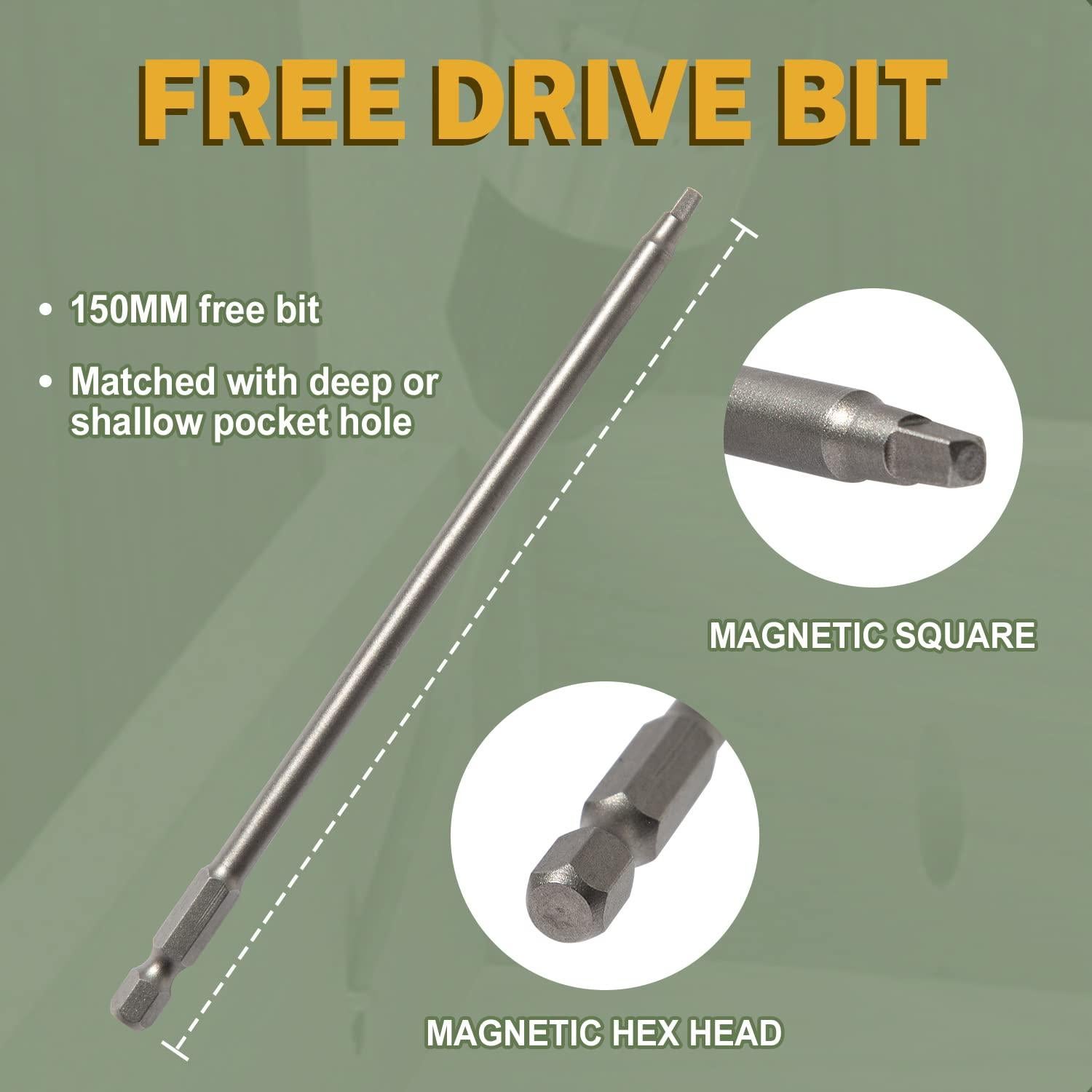 Tornillos de Agujero de Bolsillo LIONMAX #8 x 63.5 mm - 300 Piezas