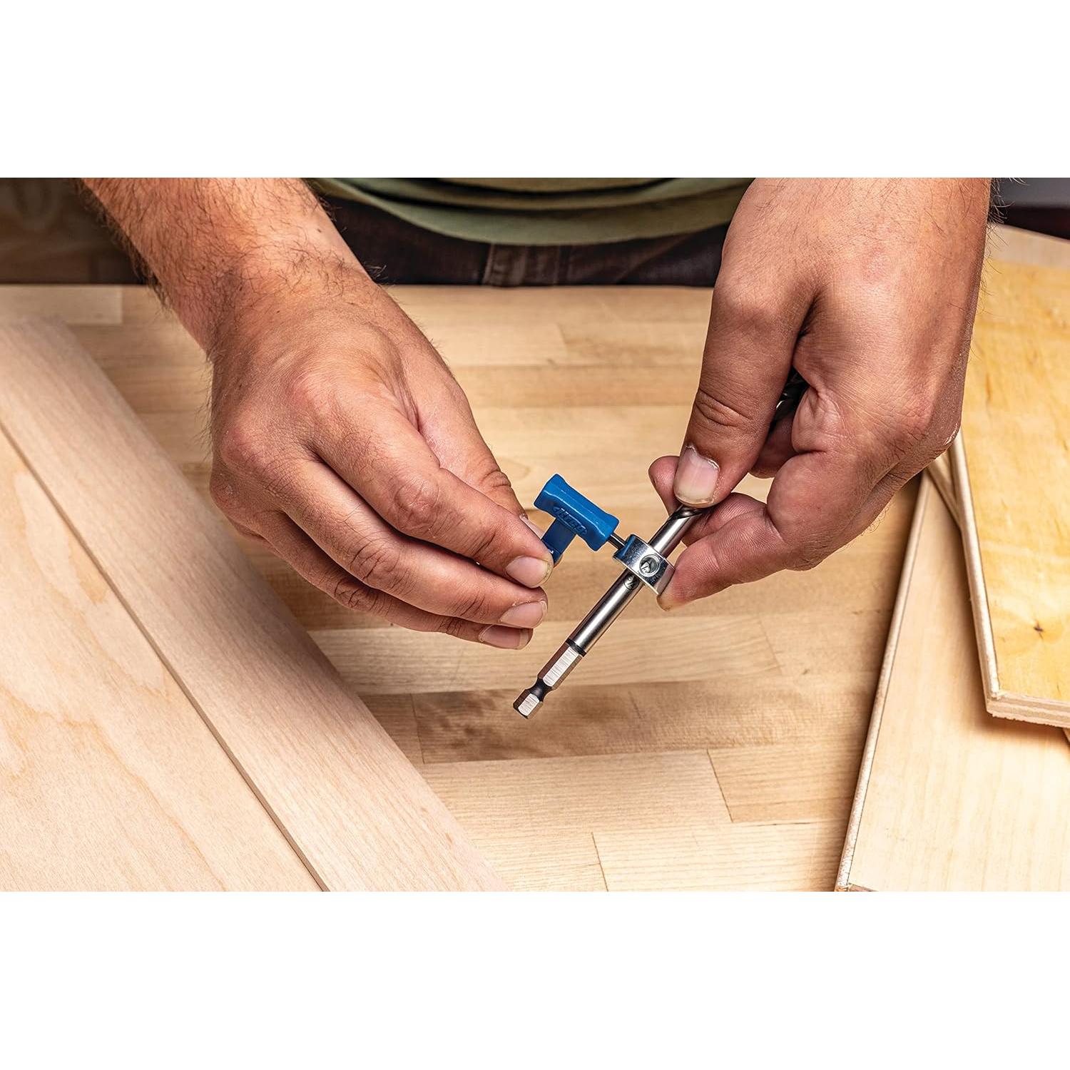 Plantilla de Agujeros en Ángulo Kreg Micro KPHJ230 - Para Materiales delgados