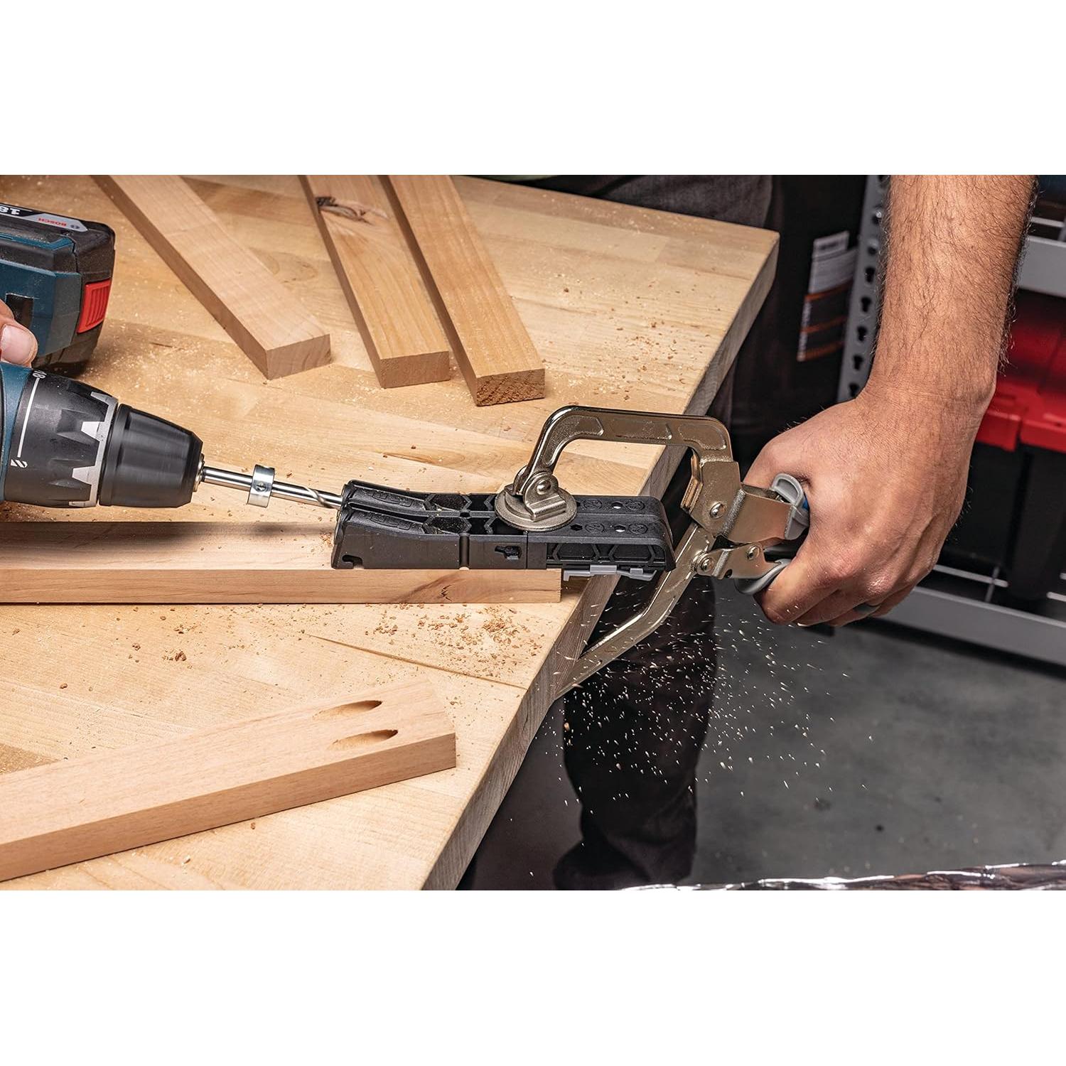 Plantilla de Agujeros en Ángulo Kreg Micro KPHJ230 - Para Materiales delgados