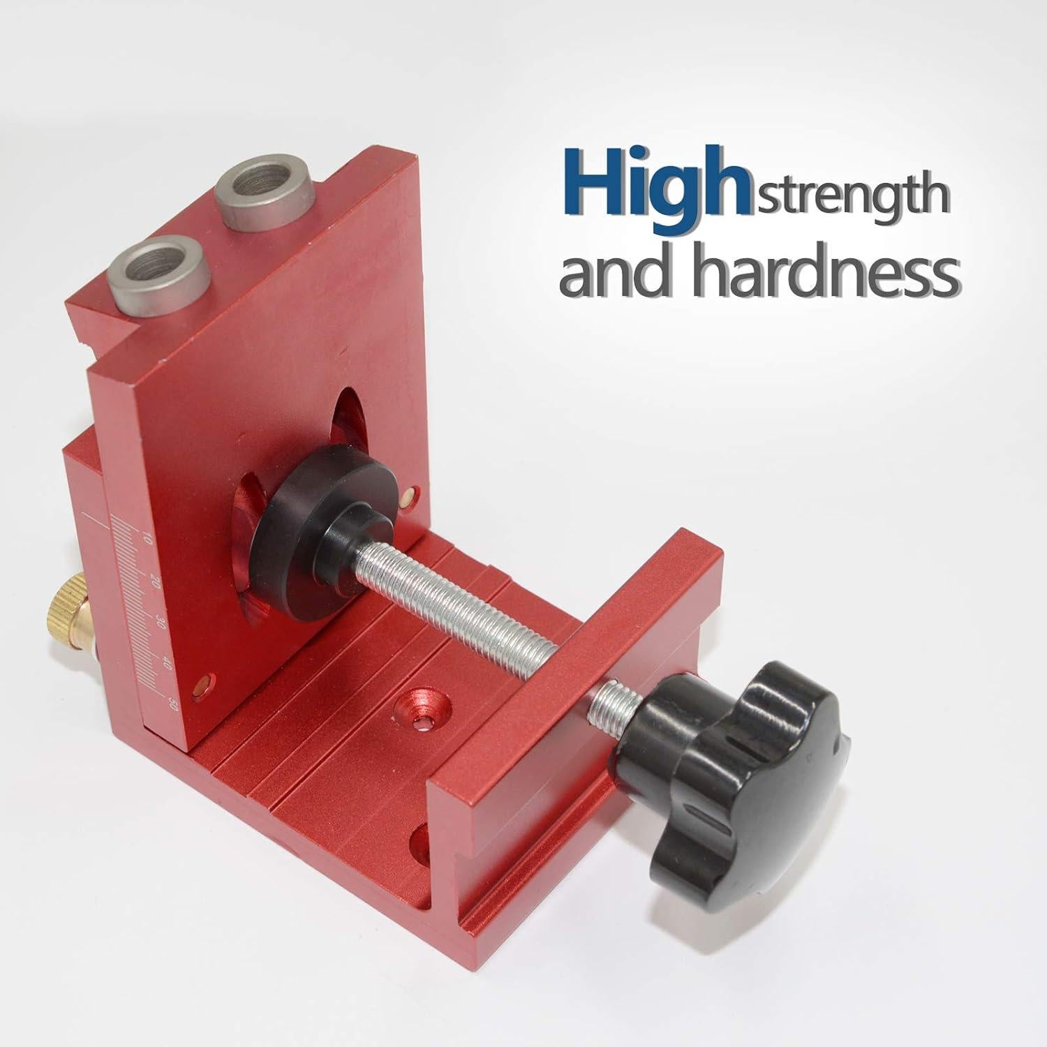 Kit de Guía de Taladro en Ángulo Zeglavi con Abrazadera de Aluminio