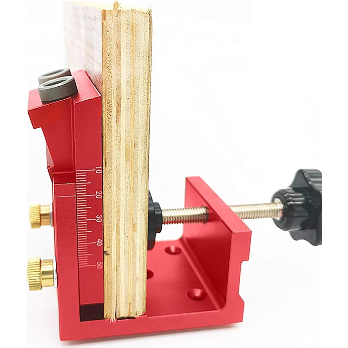 Kit de Guía de Taladro en Ángulo Zeglavi con Abrazadera de Aluminio