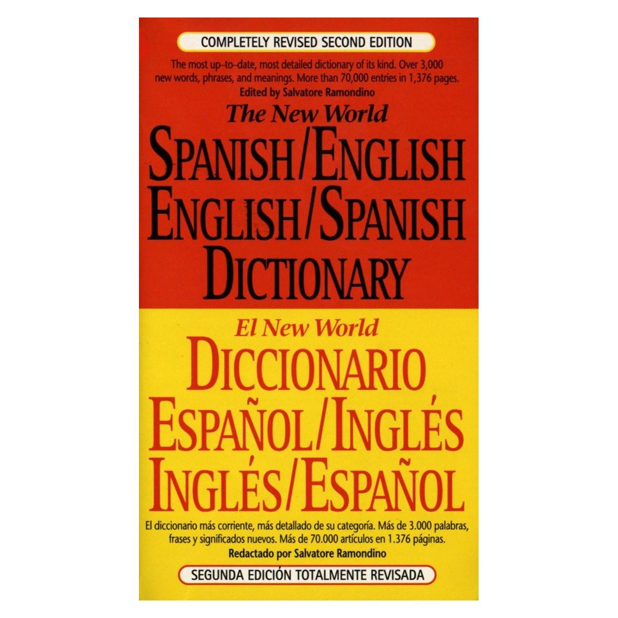 The New World Spanish/English, English/Spanish Dictionary (El New World Diccionario español/inglés, inglés/español) (Spanish and English Edition)