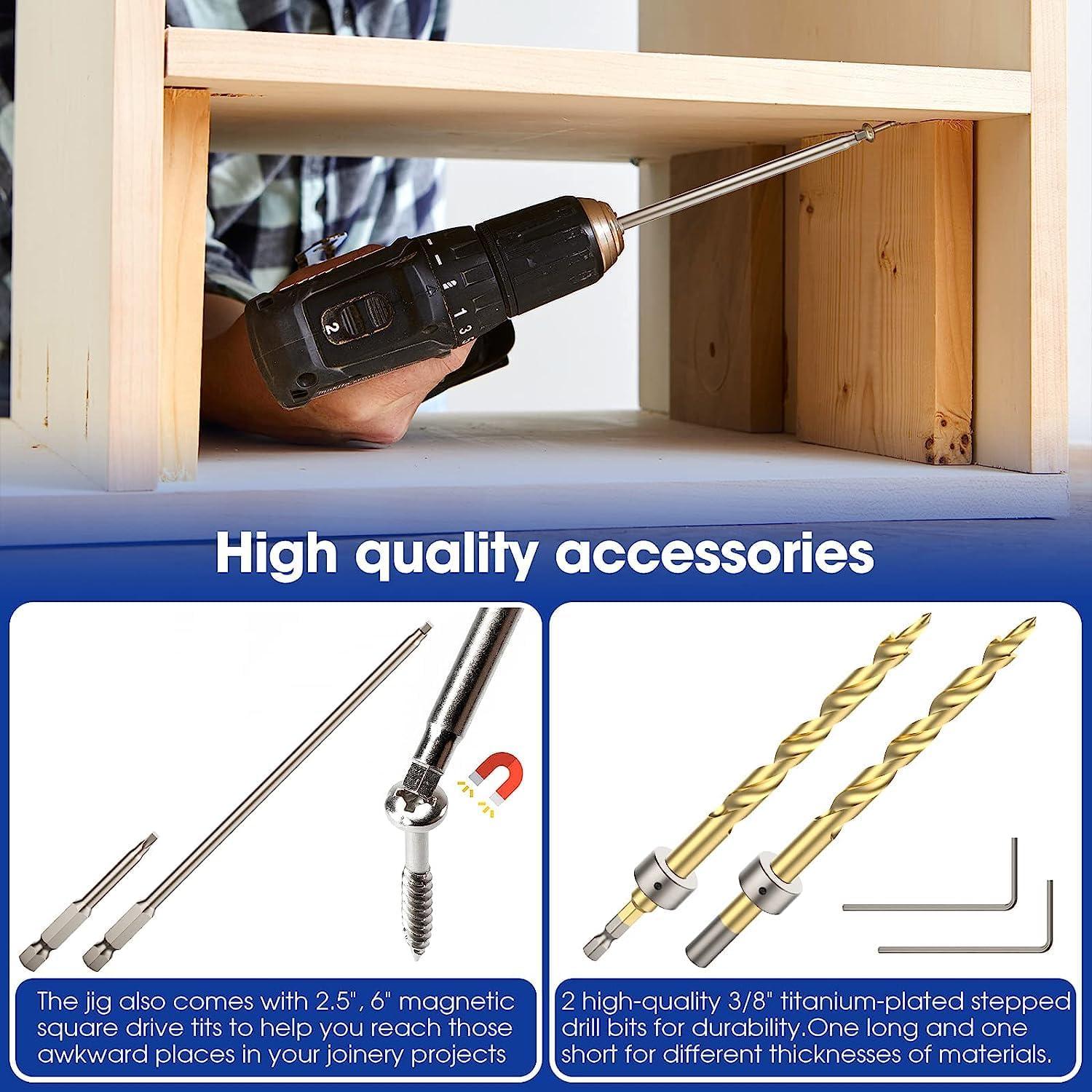 Kit de Plantilla de Agujeros de Pocket TRAVEANT - Ajustable 1.27-4.5 cm