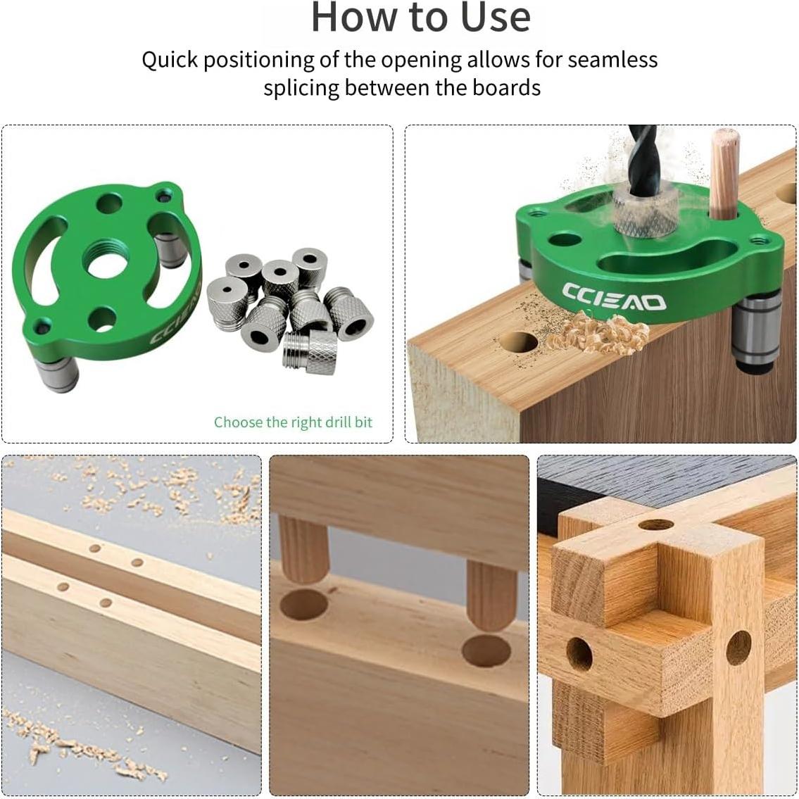 Plantilla de Alineación Autocentrante CCIEAO con 8 Brocas