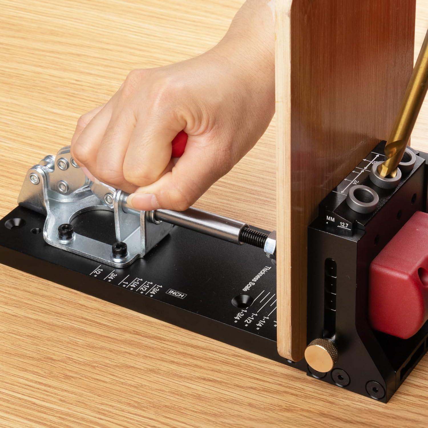 Plantilla de Agujeros Pocket MUWOOD HJ01 Ajustable 12-42mm