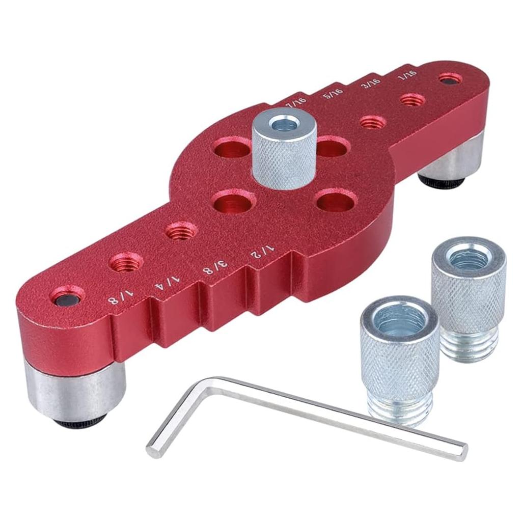 Plantilla de Dowel Mesee 2-en-1 con Scriber 6/8/10mm