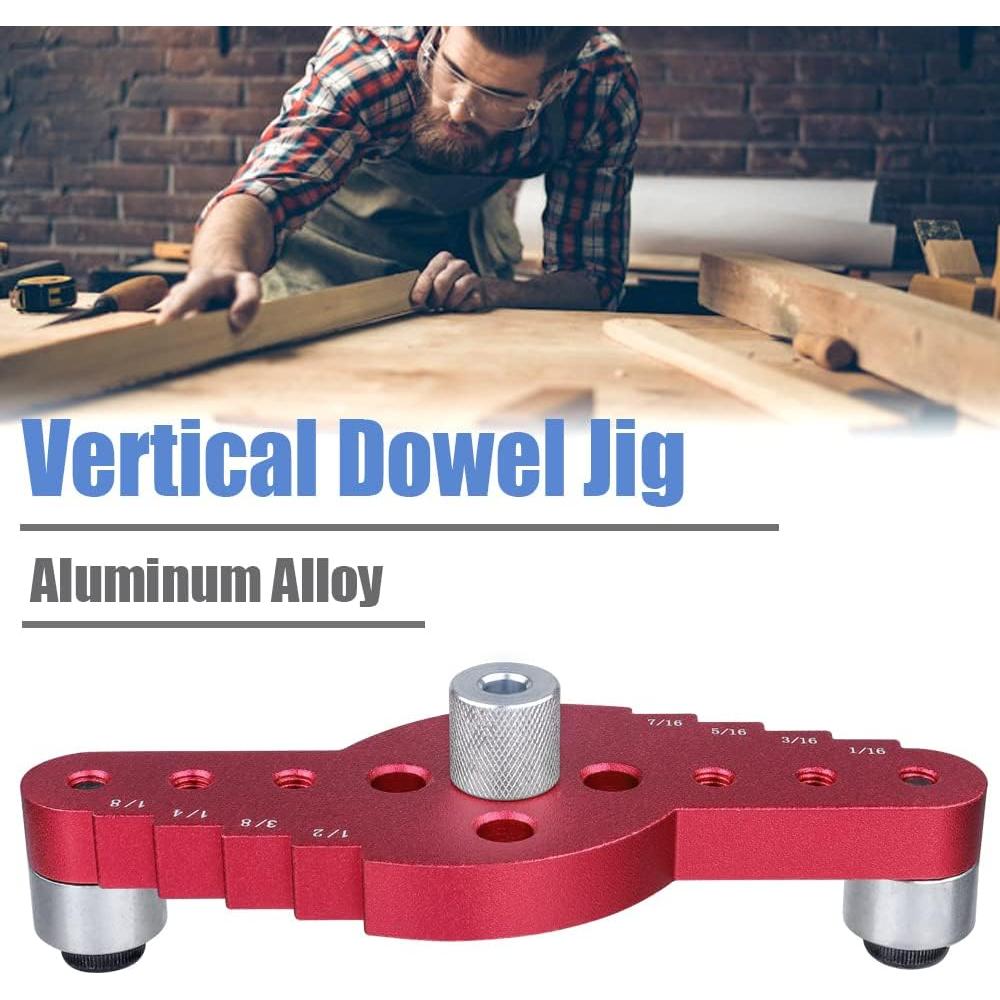 Plantilla de Dowel Mesee 2-en-1 con Scriber 6/8/10mm