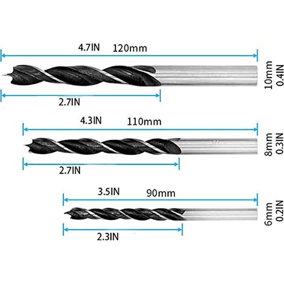 Kit de Herramientas de Perforación en Ángulo 15° Auto_plaza 15 Piezas