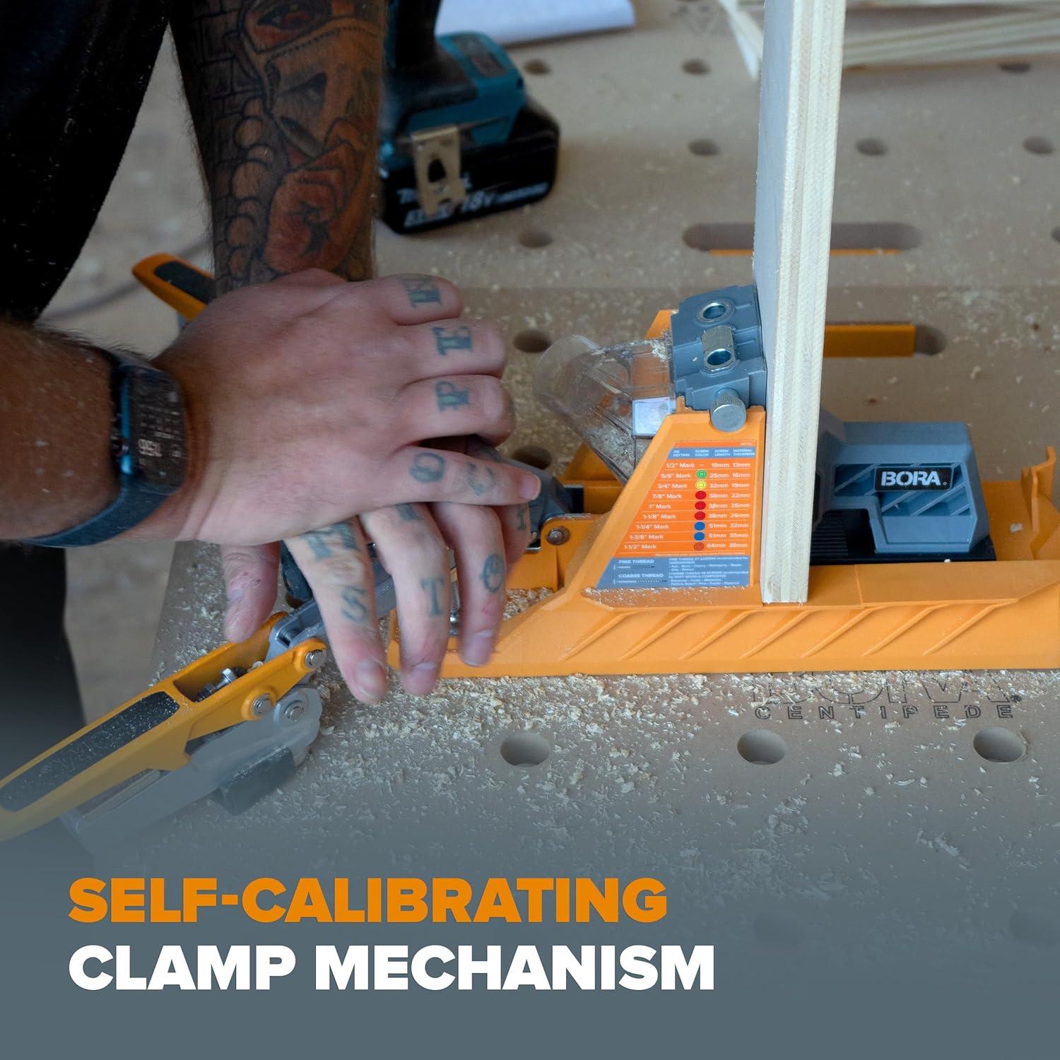 Plantilla Automática para Agujeros de Pocket BORA BR-A170201