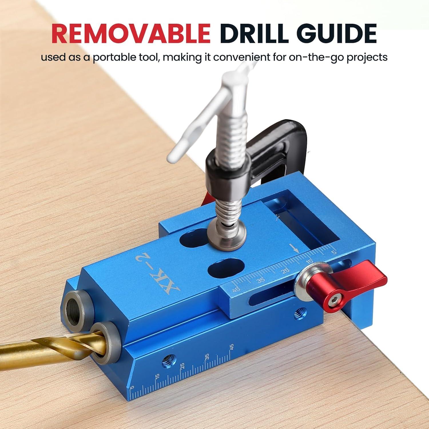 Plantilla de Agujeros Pocket Ajustable Enjoywood XK-2 1.96 kg