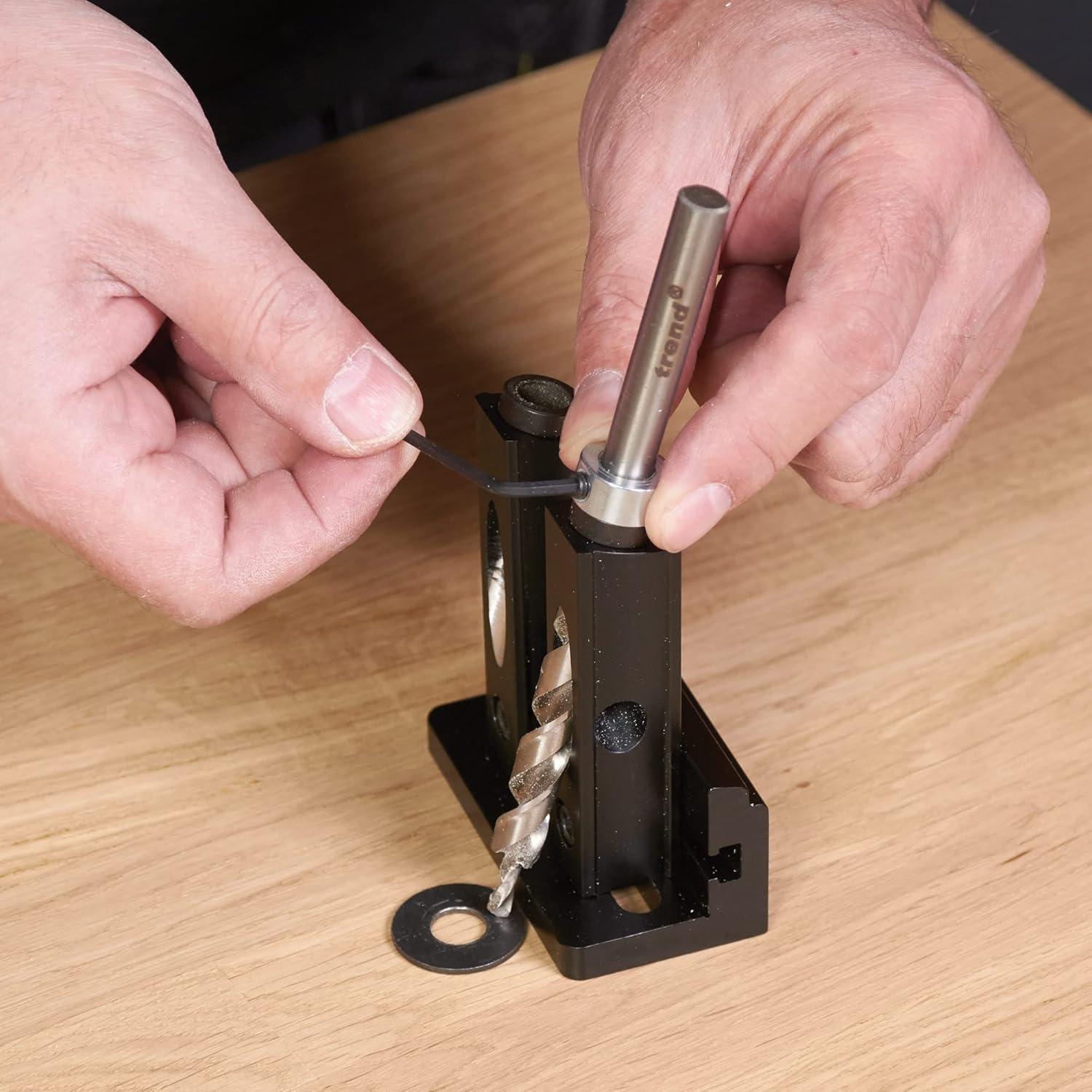 Plantilla Mini Doble para Agujeros de Pocket Trend PH/JIG/M