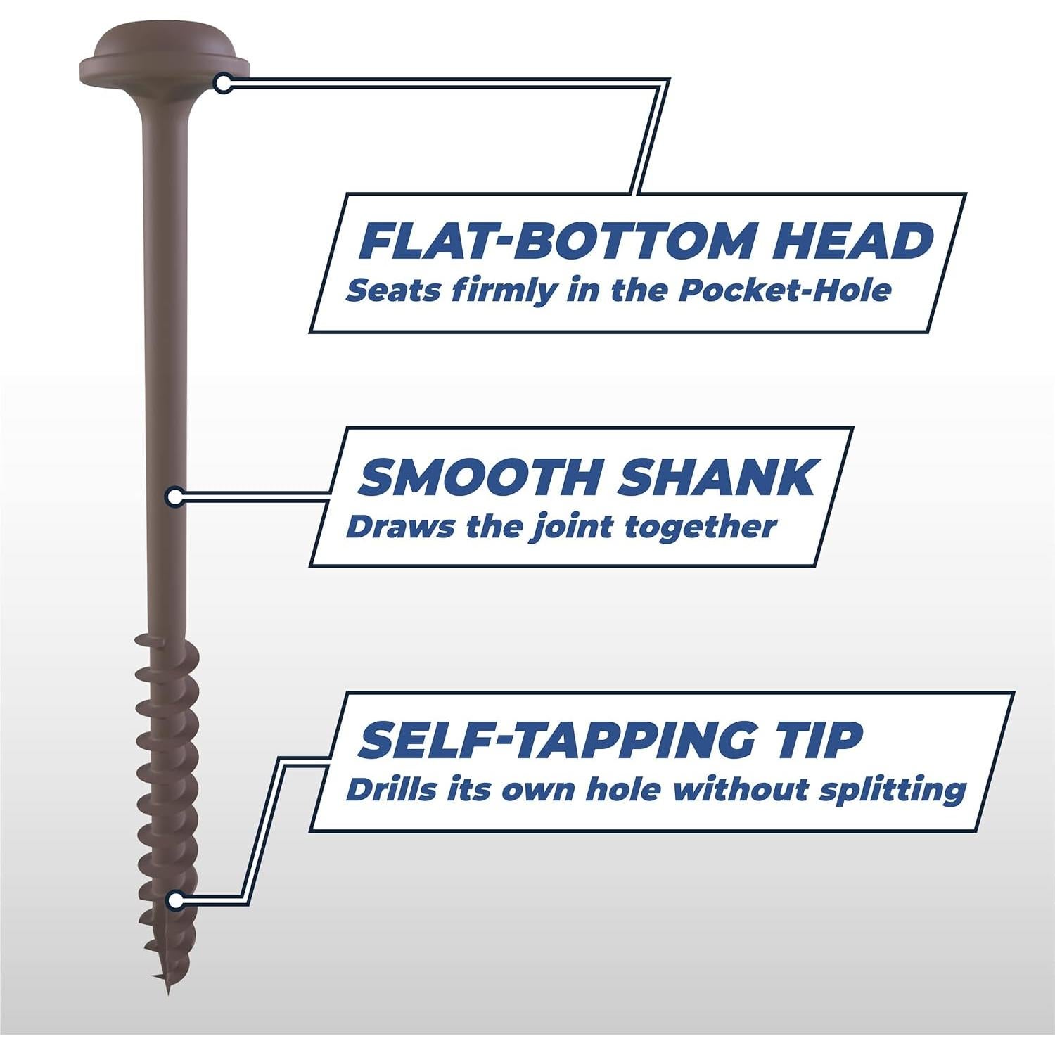 Plantilla de Agujeros de Pocket Kreg XL + Tornillos 200 Pzas