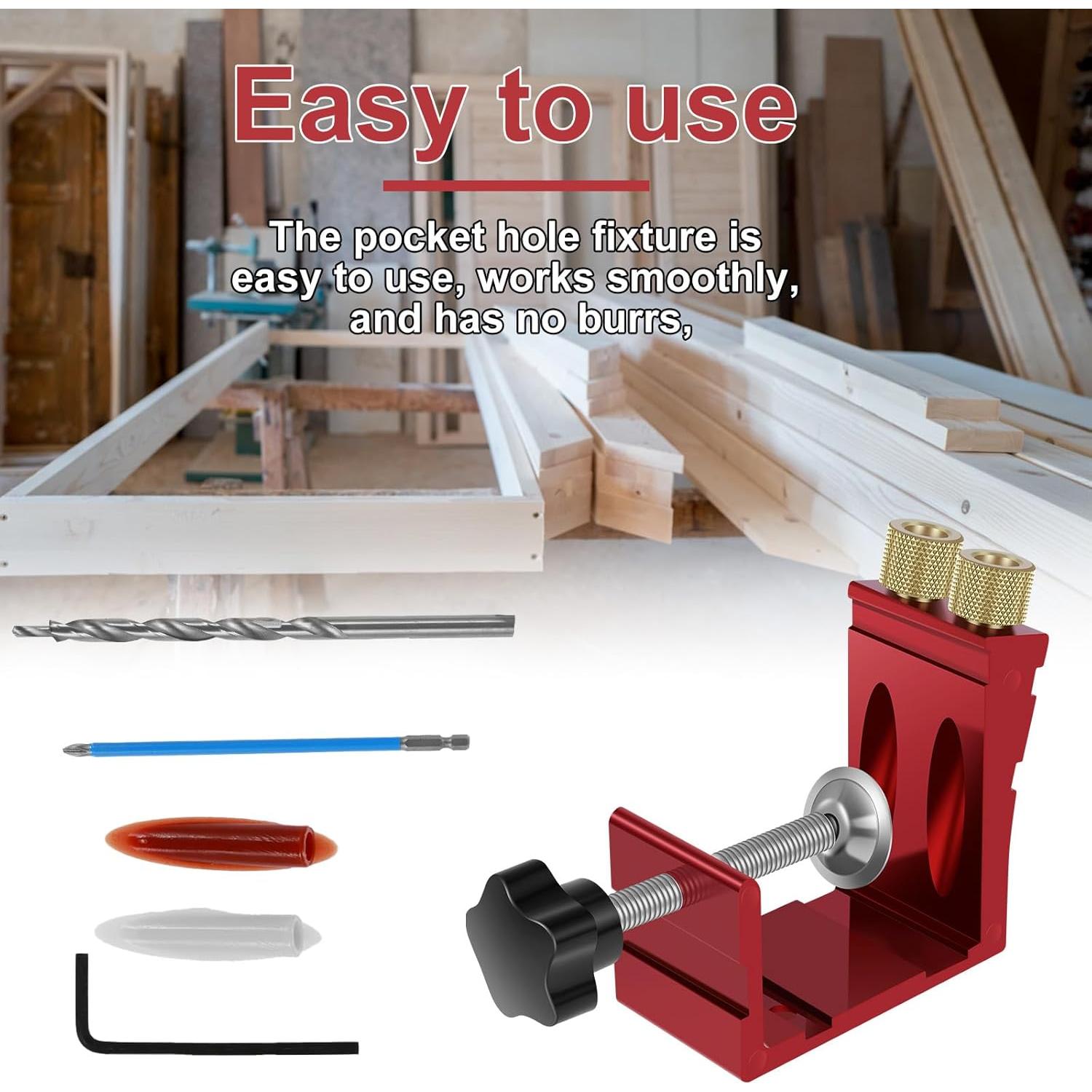 Kit de Plantilla de Agujeros de Pocket Fizocosisto - 19.4x11x4.5cm