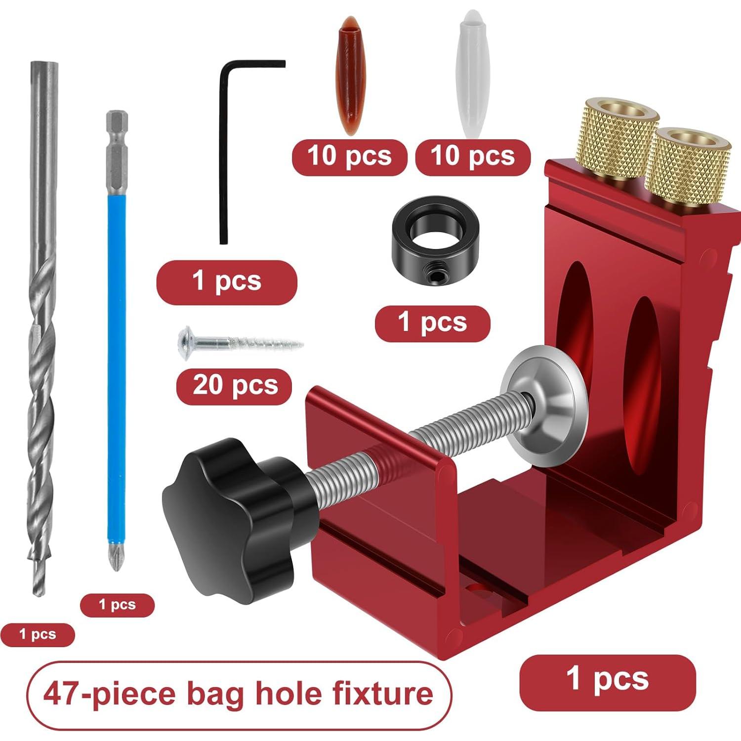 Kit de Plantilla de Agujeros de Pocket Fizocosisto - 19.4x11x4.5cm