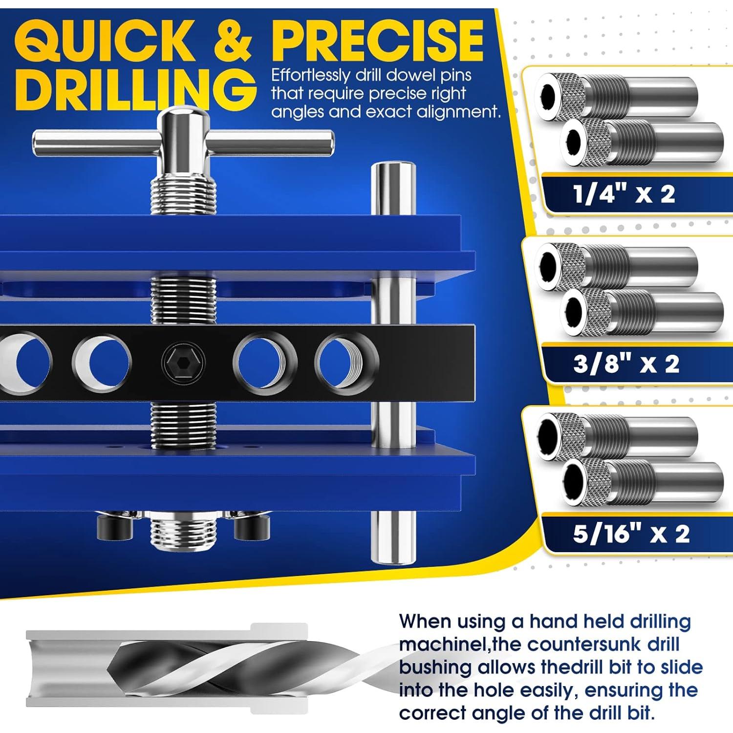 Kit Plantilla Alineación Automática Blekoo con 6 Bushings