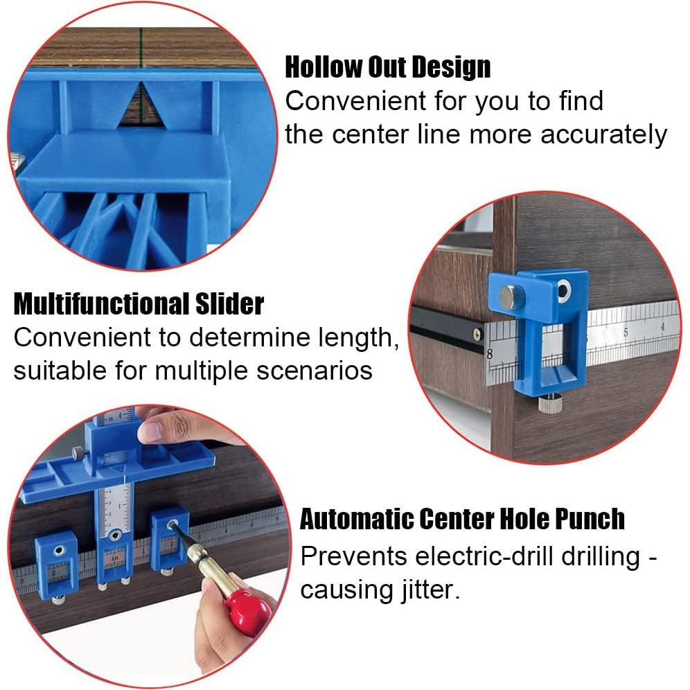 Plantilla de Hardware de Gabinete King&Charles con Punzón Automático