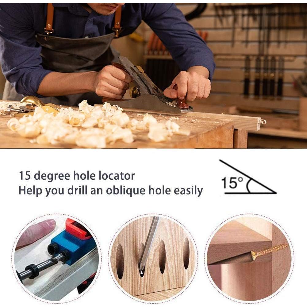 Plantilla de Perforación Dowel Joywayus 6/8/10mm para Carpintería