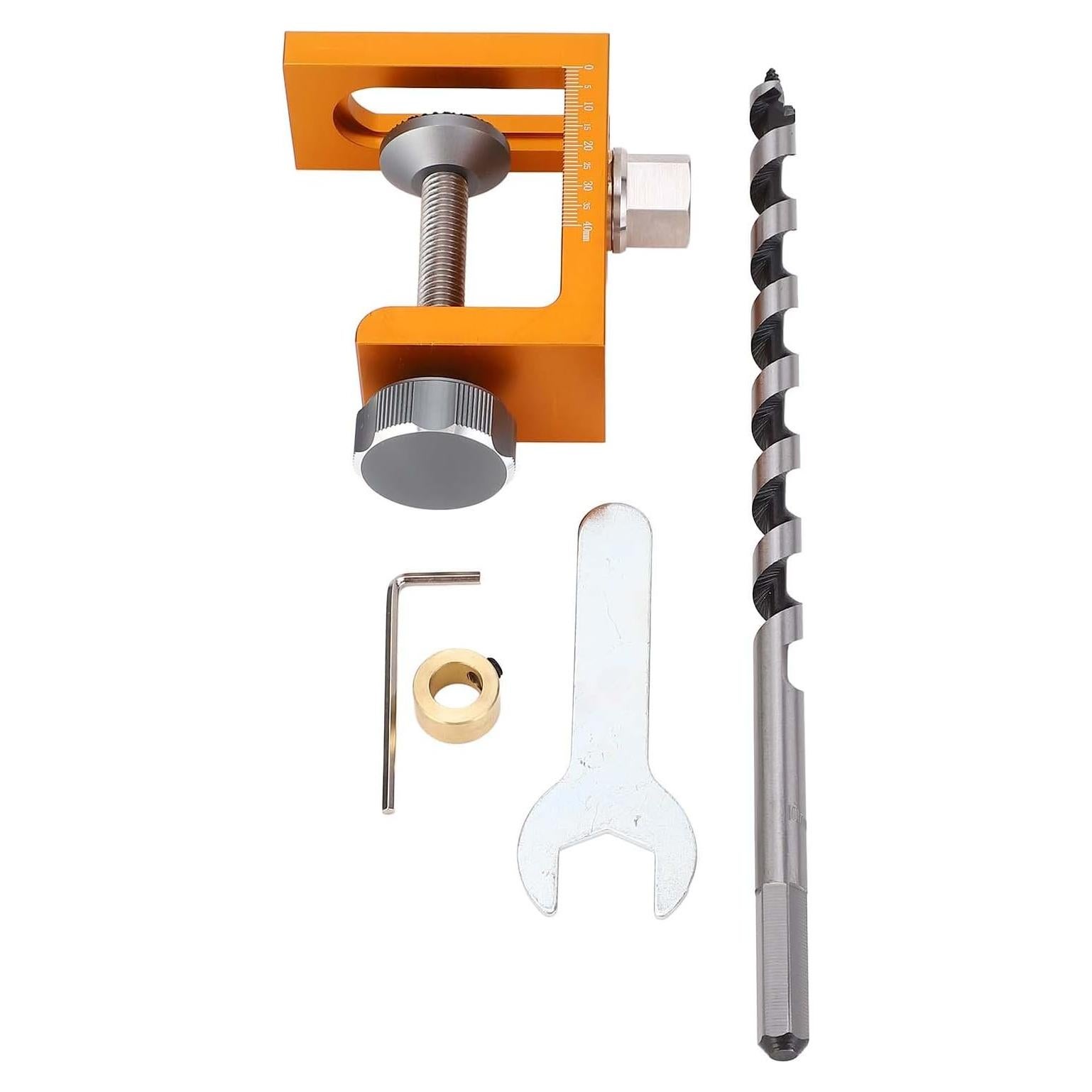 Kit de Plantilla de Perforación Dowel 10mm Hyuduo para Carpintería